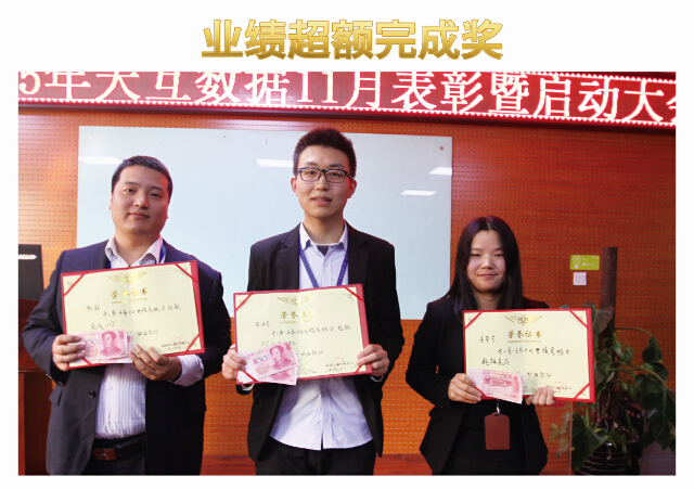 天互數(shù)據(jù)10月超額業(yè)績達人獎獲得者 