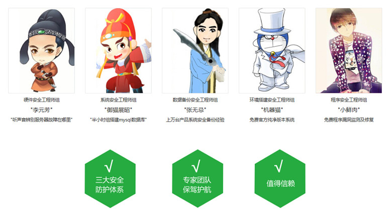小蘋果創(chuàng)業(yè)版　安全：服務(wù)器設(shè)置和安全一切交給我，免費(fèi)又省心